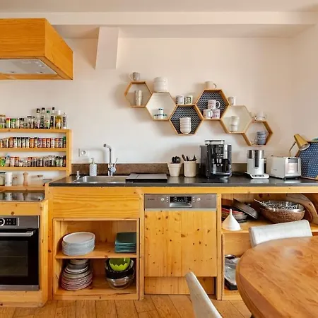 公寓 Marche Des Capucins - Calme - Lumineux - Garage