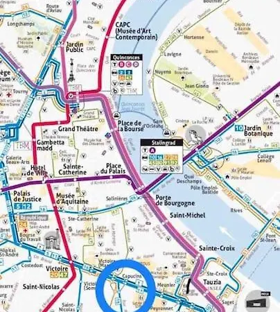 Appartement Marché Des Capucins - Calme - Lumineux - Garage Bordeaux